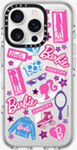 Funda transparente con MagSafe para el iPhone 16 Pro - Barbie Stickermania​​ 