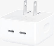 Adaptador de corriente compacto con doble puerto USB-C de 35 W​​ 