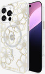 Floral Gems Case with MagSafe for iPhone 16 Pro Max