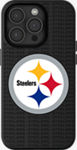 Funda con fondo de texto del equipo de la NFL con MagSafe para el iPhone 16 Pro Max - Pittsburgh Steelers​​ 