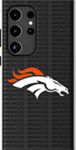 Funda con fondo de texto del equipo de la NFL con imán para el Galaxy S25 Ultra - Denver Broncos​​ 