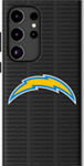 NFL Team Text Backdrop Case with Magnet for Galaxy S25 Ultra - Los Angeles Chargers