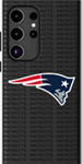 NFL Team Text Backdrop Case with Magnet for Galaxy S25 Ultra - New England Patriots