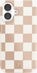 Funda Checker con MagSafe para iPhone 16 - Nude Vibe​​ 