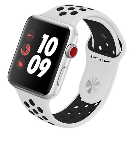 Apple Watch Series 3 Nike+ Aluminum 38mm Case - Sport Band | Verizon