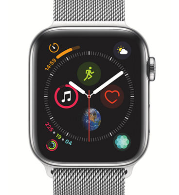 apple watch s4 silver