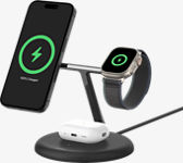 Base de carga inalámbrica magnética 3 en 1 BoostCharge Pro con Qi2 15 W​​ 