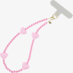Heart Phone Charm - Pink Heart